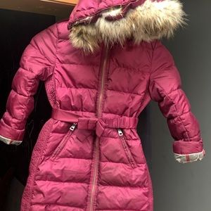 Girls Authentic Burberry Coat